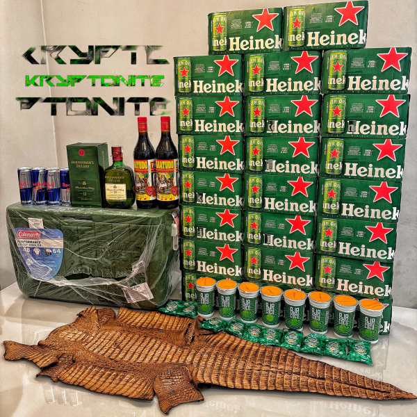 PAREDÃO KRIPTONITA C/COOLER COLEMAN 45L