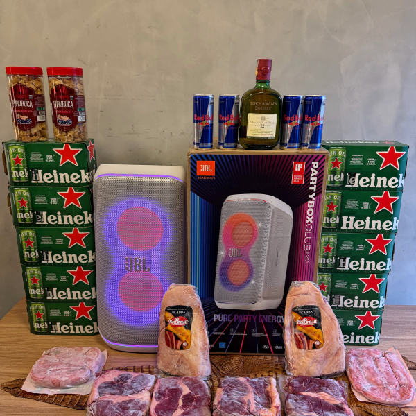 ⛸️MEGA KIT NEVASCA PARTY BOX 120 BRANCA V2⛸️