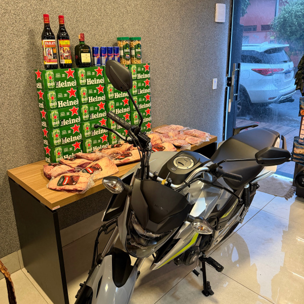 MEGA RAPIDINHA TITAN 160 2026 0KM COR CINZA (NOVA)