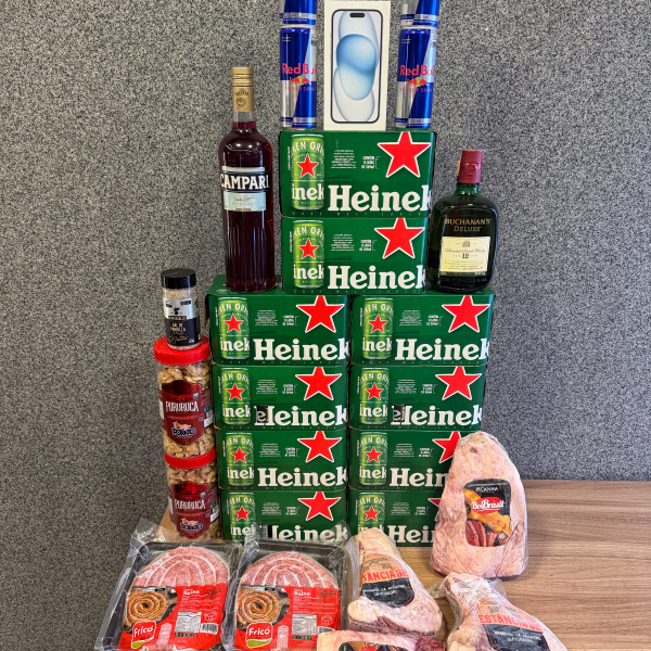 🎁MEGA RAPIDINHA IPHONE 15 AZUL COM KIT CHURRASCO🎁